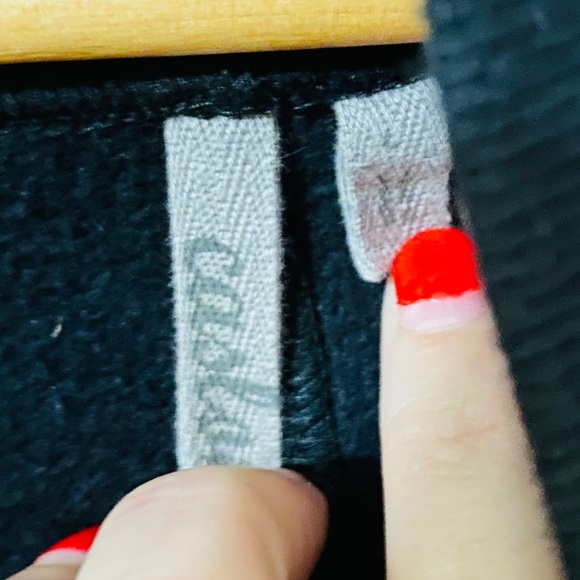 Caslon womens black cocoon style sweatshirt soft knit L open front - Picture 2 of 4